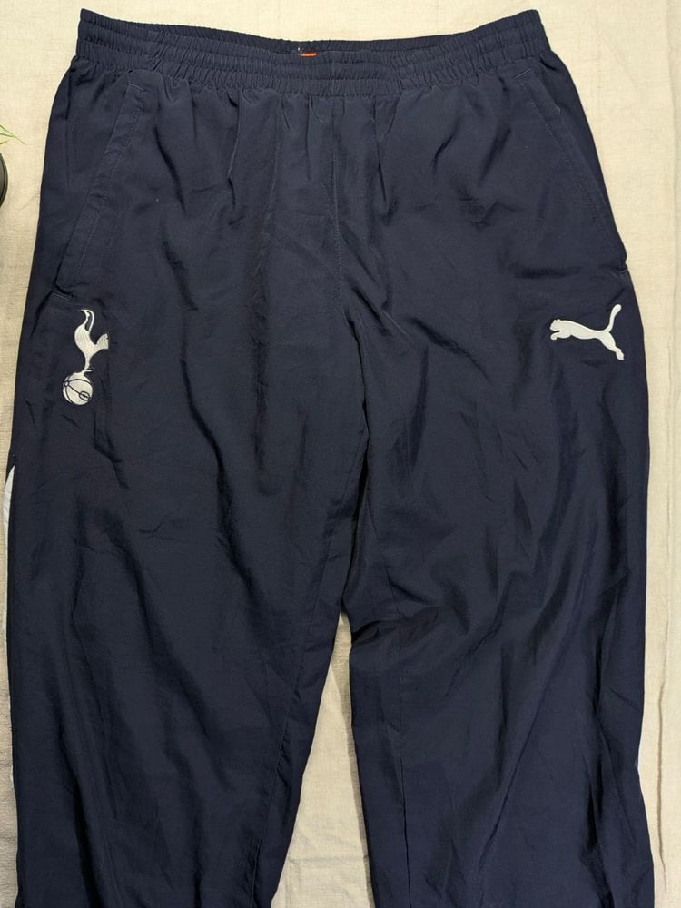 Puma Track Pants Blue Joggers Streetwear imagen 2